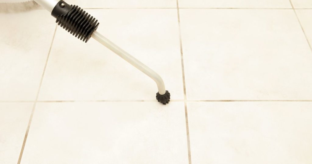 does steam cleaning damage grout