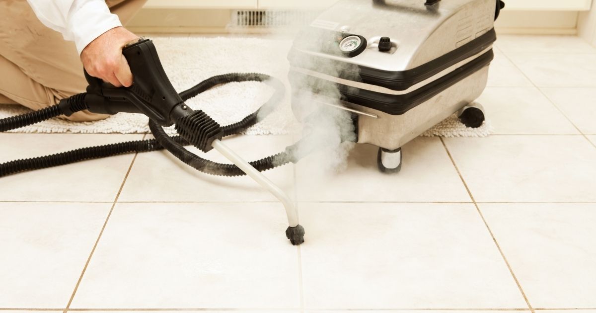 grout steam cleaner