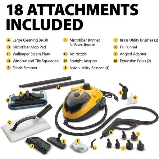 wagner steam cleaner attachments