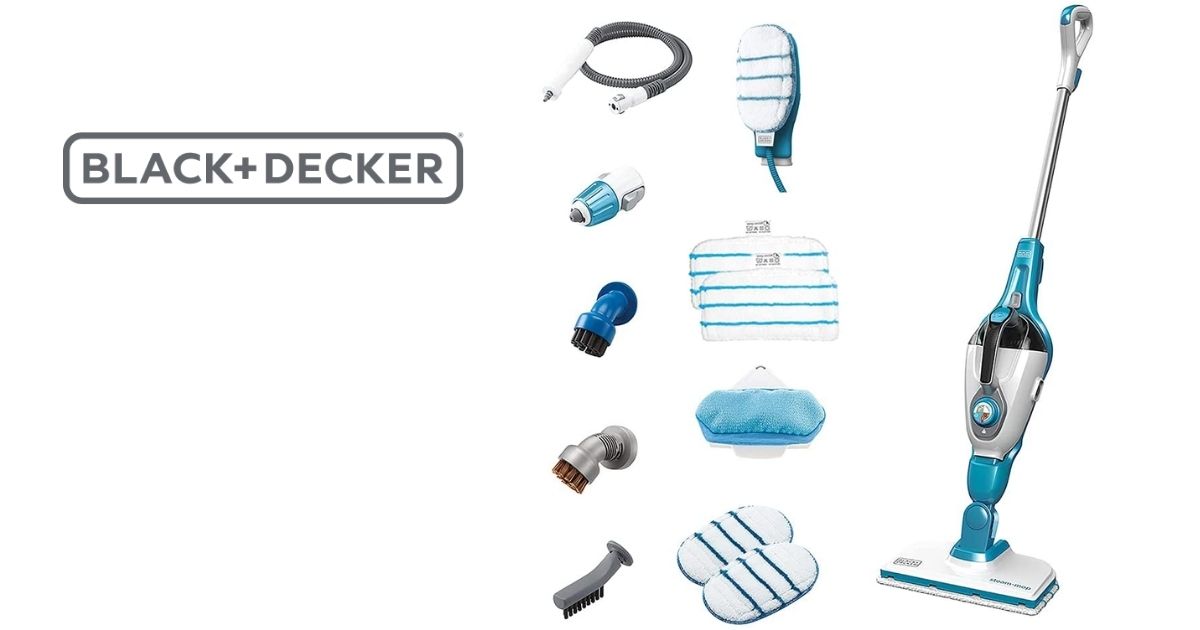 black and decker steam mop