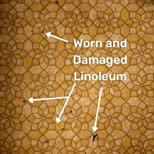 how to clean old linoleum kitchen floor