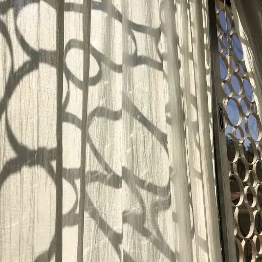 how to get creases out of blackout curtains