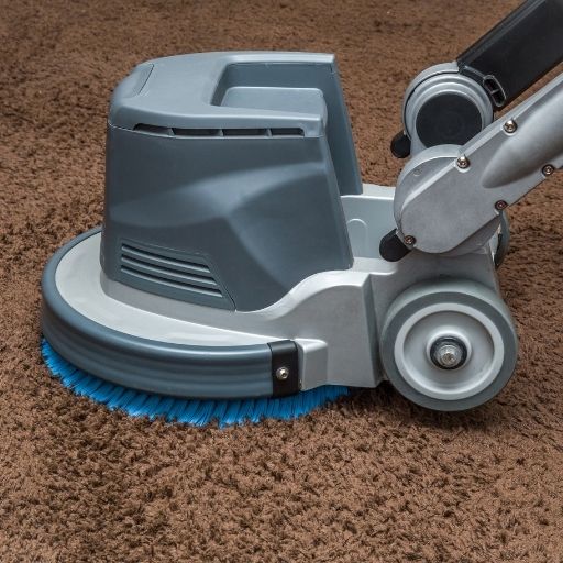 steam cleaner on carpet