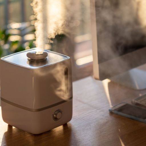 how far should a humidifier be from you