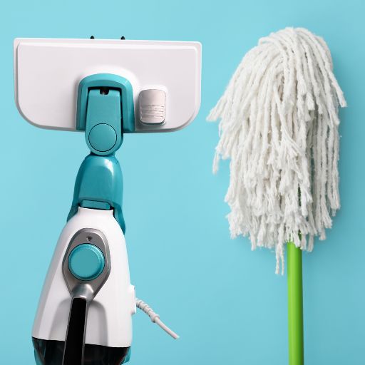sweep before steam mop