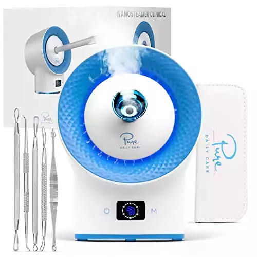 Pure NanoSteamer Dermatologist Grade Facial Steamer