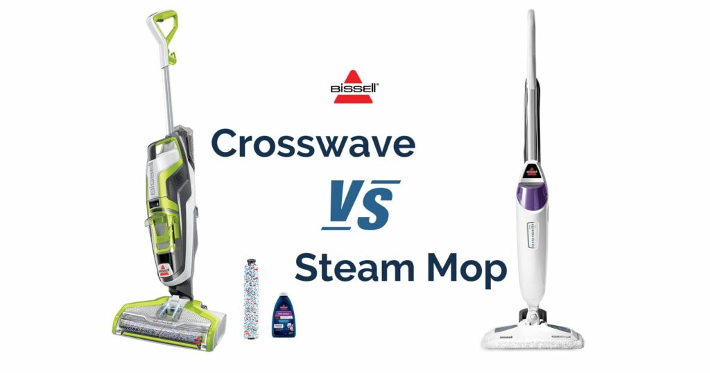 bissell crosswave vs steam mop