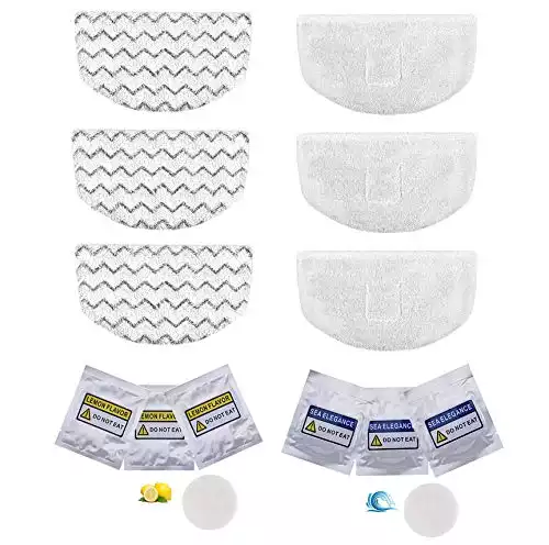 Steam Mop Pads and Fragrance Discs Compatible With Bissell Powerfresh