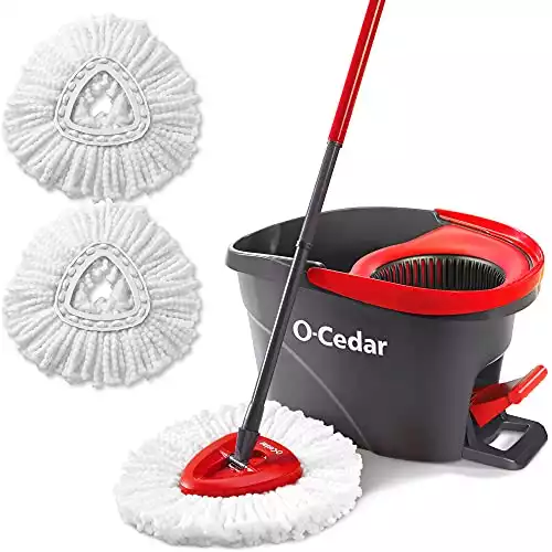 O-Cedar Microfiber Spin Mop and Bucket