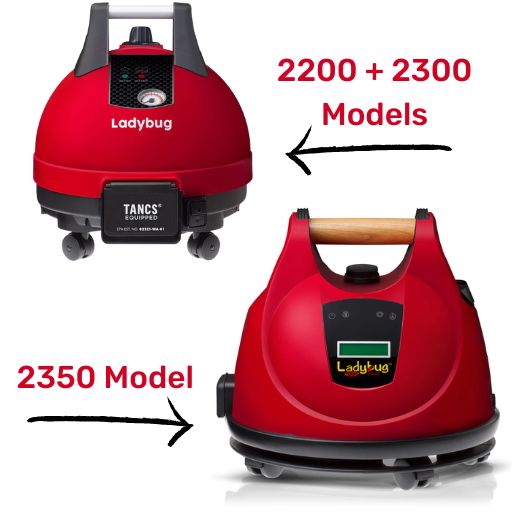 ladybug 2350 steam cleaner