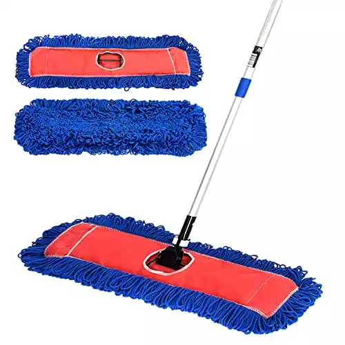 Alpine 24-48" Commercial Dry Mop Floor Set